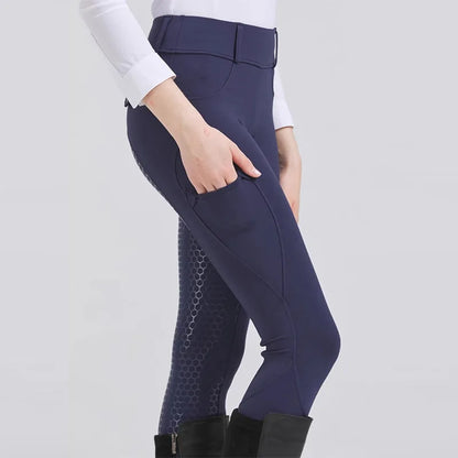 Equestrian Pants for Men & Women   Silicone High Elasticity Riding Pants - Ghoddosh