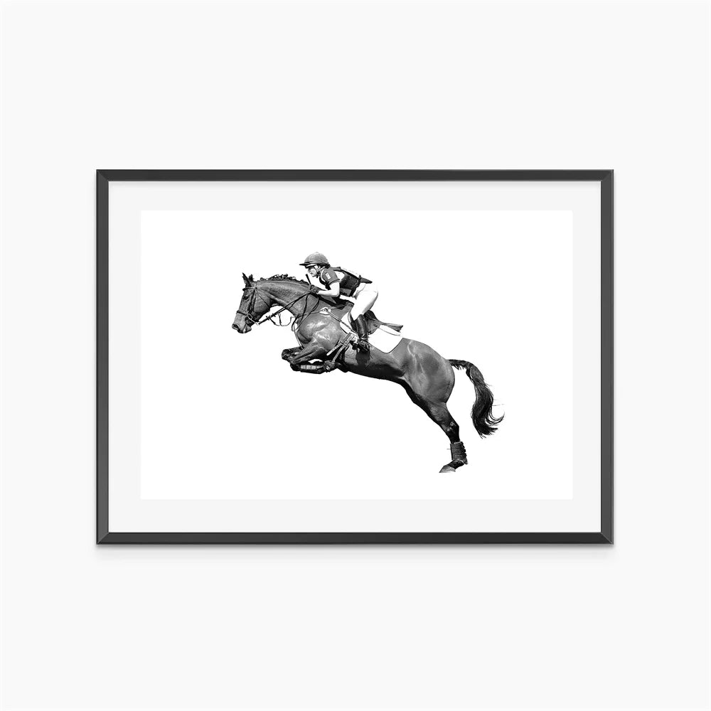Horse Racing Equestrian Horse  Double Decorative Paintings @ ghoddosh.com