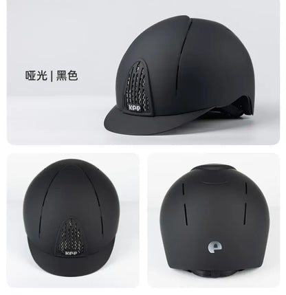 Riding Helmet with Polo Visor