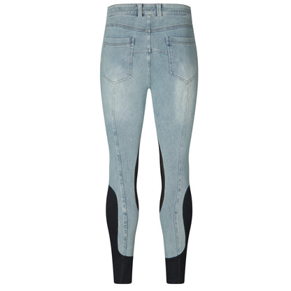 Professional Men's Equestrian Pants , Anti-Slip Horse Riding Jeans Ghoddosh 