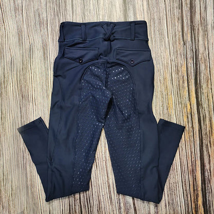 Girls’ Full‑Seat Silicone Equestrian Breeches – Durable, Comfortable & Stylish

