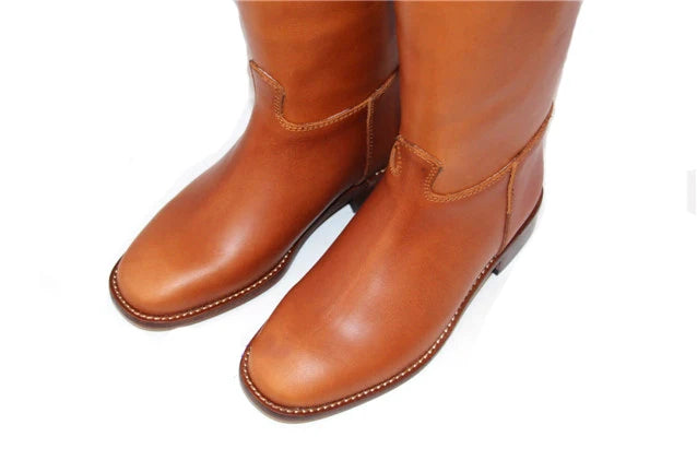 Equestrian   Horse Riding leather Boots Full Lining  Unisex Dressage Boots - Ghoddosh