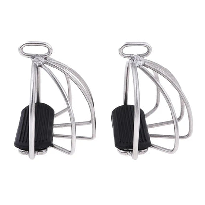 English Style Horse Riding  English Stirrups , Stainless Steel  with Wide Toe Cage . Ghoddosh