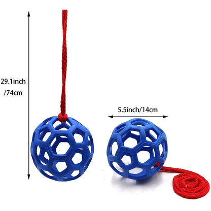 Horse Treat Ball Hay Feeder , A Hanging Feeding Toy for Horses