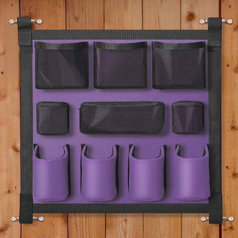 Horse Tack Storage Multi-Pocket  Bag /   Horse Trailer Grooming items Organization Bag @ ghoddosh.com