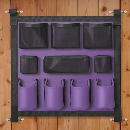 Horse Tack Storage Multi-Pocket  Bag /   Horse Trailer Grooming items Organization Bag @ ghoddosh.com