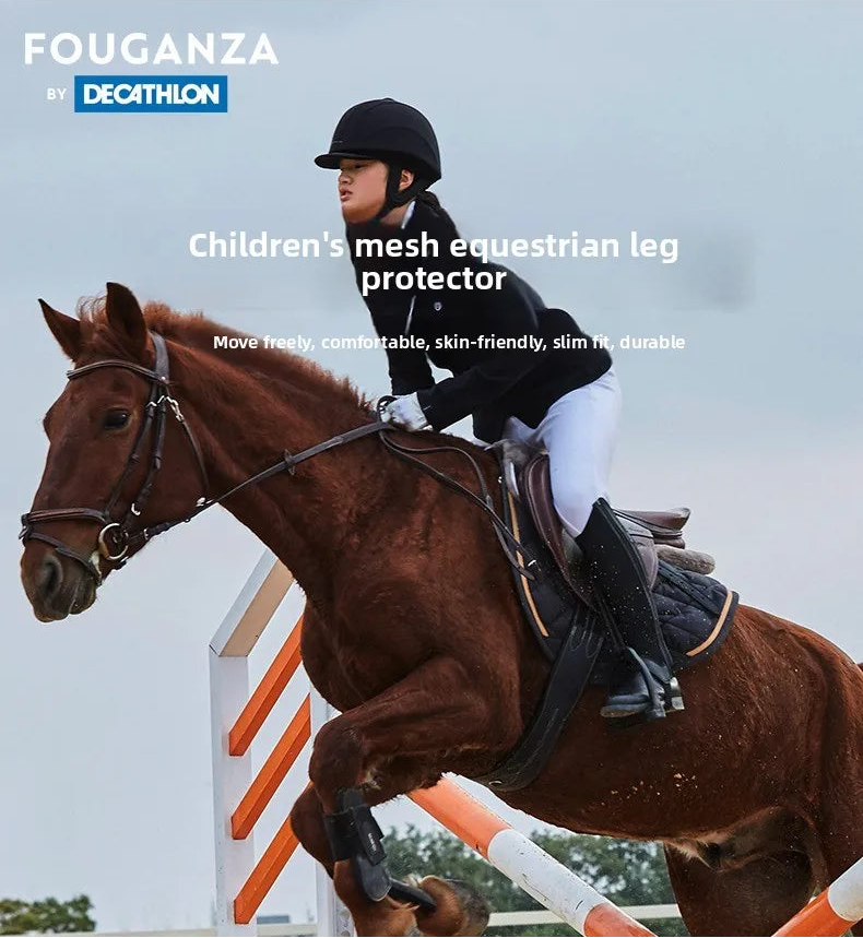 Children's Equestrian Leg Protection   Kids Horse Riding Equipment ( 6 to  14 years ) @ghoddosh.com