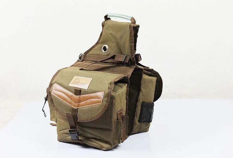 Equestrian Oxford Cloth Waterproof Riding Saddle Bag - Ghoddosh