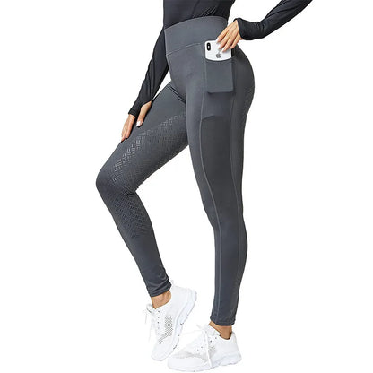 New 2025 Women Equestrian Pants - Full Seat Silicone High Elasticity Riding Pants - ghoddosh