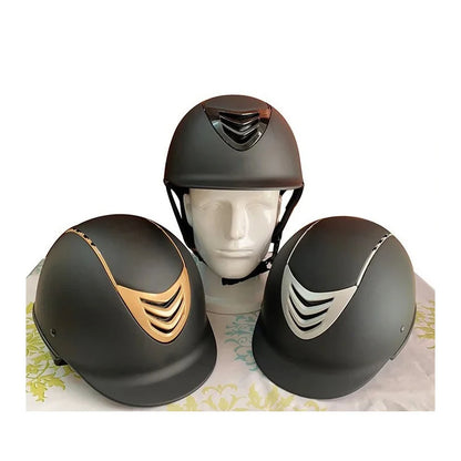 Unisex Equestrian Helmet – Adjustable Breathable Horse Riding Safety Cap & Protective Gear