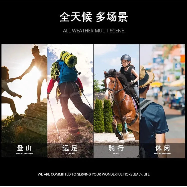 Hello Horse Equestrian  Socks - Breathable , Non-Slip , Antibacterial and Moisture-Absorbent Riding Socks @ ghoddosh.com