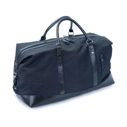 Men PU Leather Outdoor Luggage  Bag Large Capacity Shoulder Equestrian bag . Ghoddosh