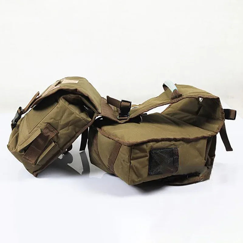 Equestrian Oxford Cloth Waterproof Riding Saddle Bag - Ghoddosh