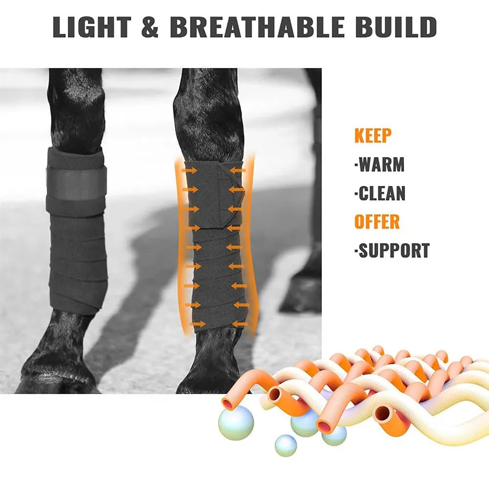 Horse Leg Anti Collision Straps  Equestrian Protective  Horse Leg Shield  @ ghoddosh.com