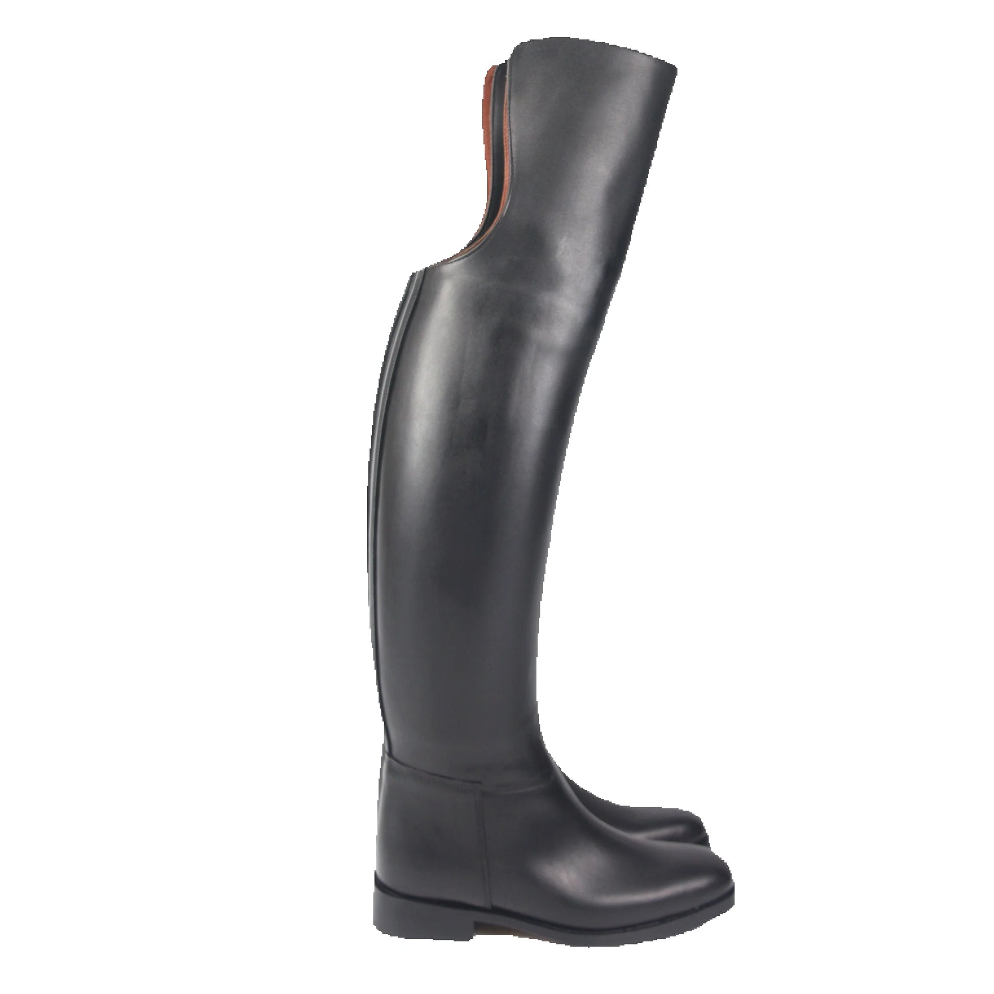 Premium Cowhide Dressage Boots – Overshine Leather, Calf-Lined & Made-to-Measure .Ghoddosh