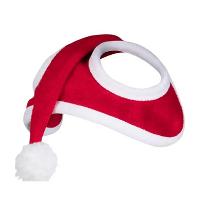 1/4/7 Pcs Horse Christmas Red Costumes  - Santa Hat , Horse Saddle , Pad Leg Wraps Decoration Accessories Xmas Winter Holiday Supplies - ghoddosh.com