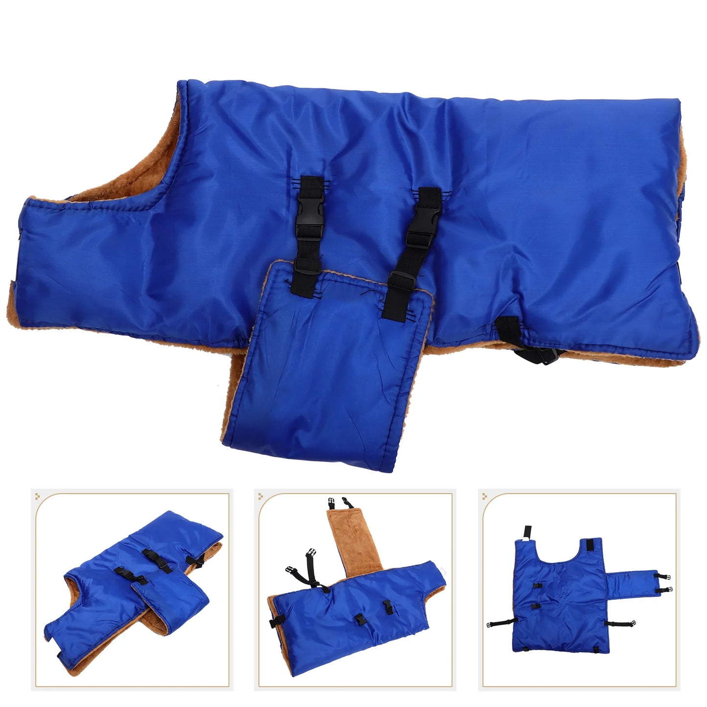 Calf Vest  Thick  Waterproof Ranch Coat -Horse Riding Farm Equipment Winter Calf Cover - ghoddosh.com