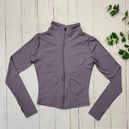 Women's Equestrian Base Layer Jacket – Long Sleeve Zip-Up Competition & Training Top