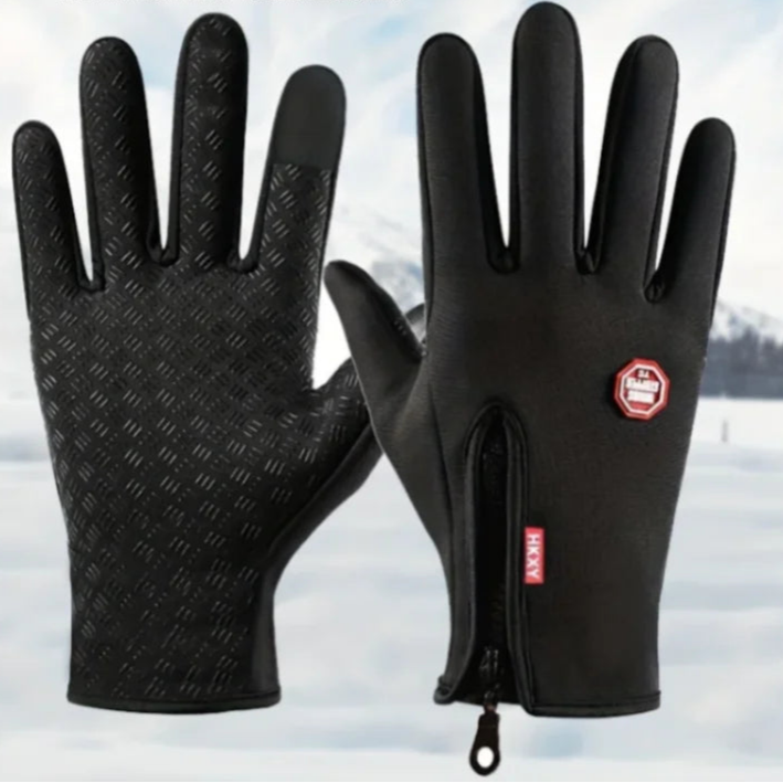 Riding Waterproof  Winter Gloves For Men /  Mobile friendly and sensitive touch screen