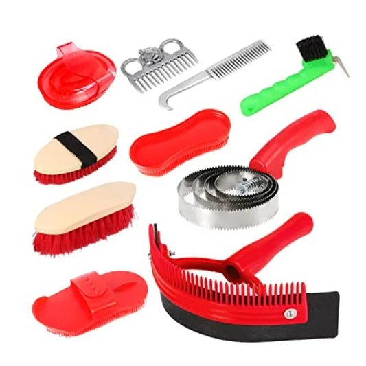 New Horse Grooming Tool Set