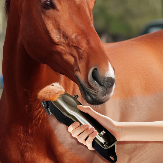 Electric Horse Hair Clipper -  Animals Grooming Electric Trimmer @ ghoddosh.com
