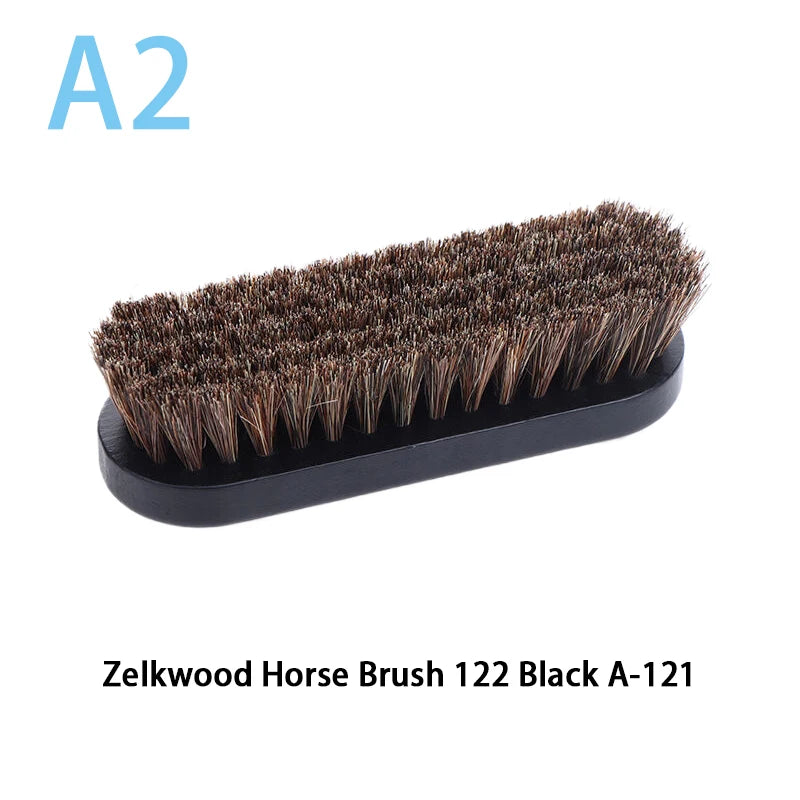 Wooden horse care Hair Polishing And Cleaning Brush