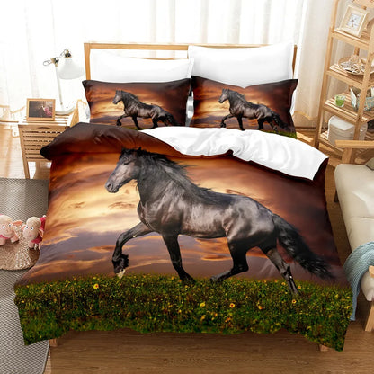 European Style Luxury 3D King Double Bedding Set  Linen Comfortable Duvet Set @ ghoddosh.com