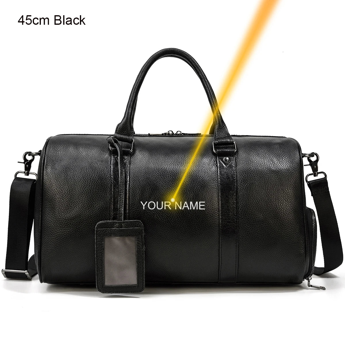 Luxury Genuine cow Leather Equipment Travel Bag - Ghoddosh 