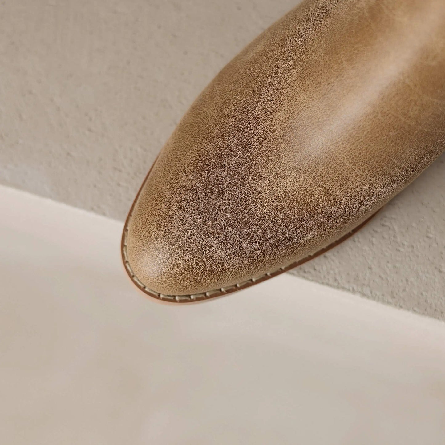 Cow Leather Embroider High Heels Modern Western Boots - Ghoddosh
