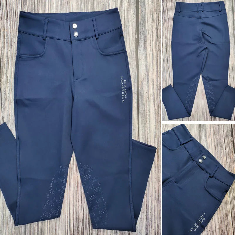 Western Full Seat  Horse Riding Tights with Pocket  - Ghoddosh