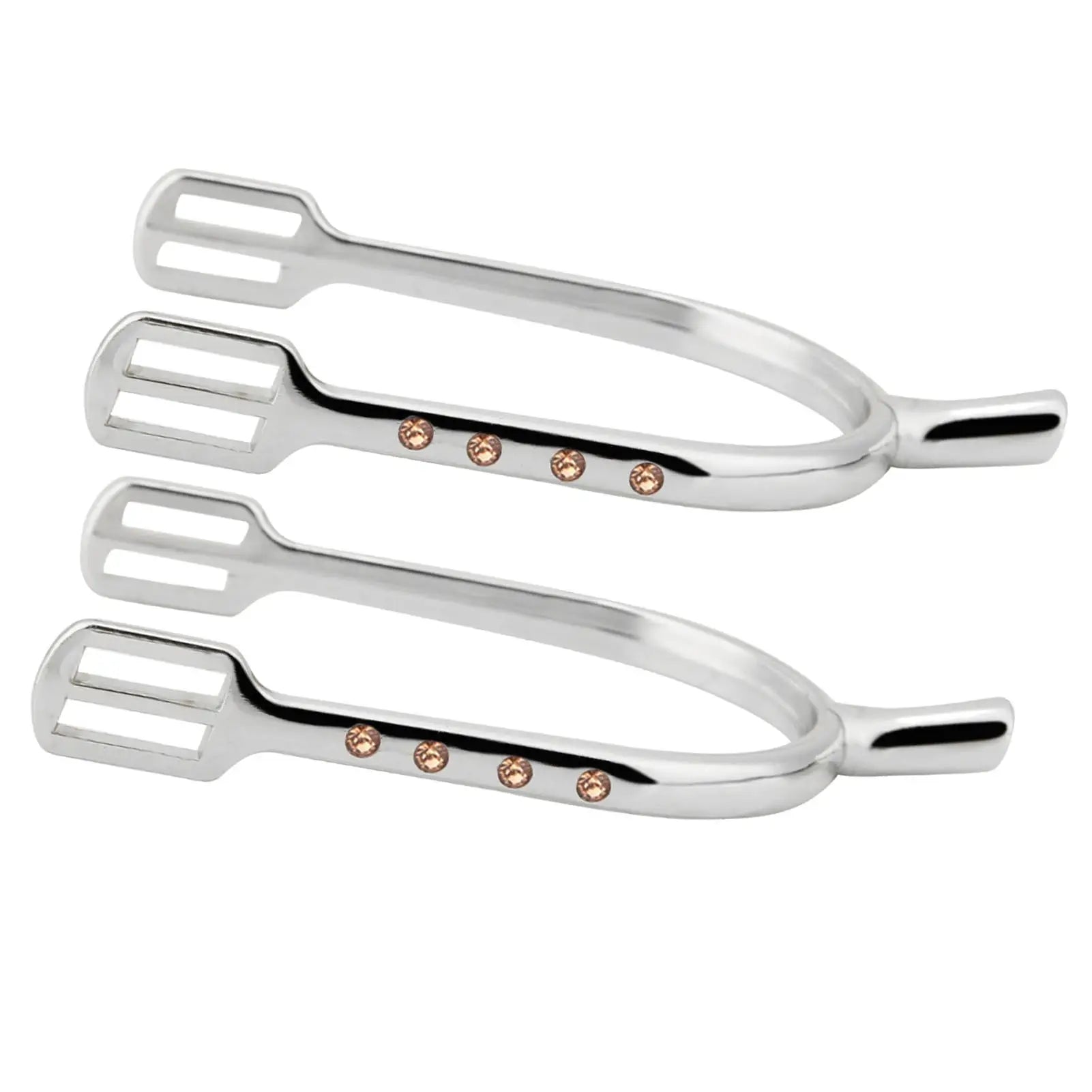 Equestrian / Horse Riding  Girls' Chrome Plated Spurs