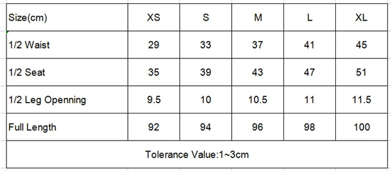 Western Full Seat  Horse Riding Tights with Pocket  size chart  - Ghoddosh