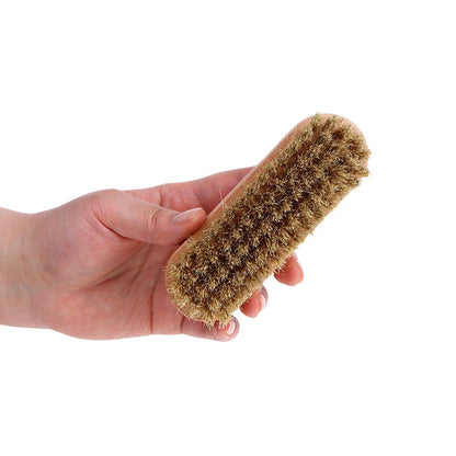 Wooden horse care Hair Polishing And Cleaning Brush