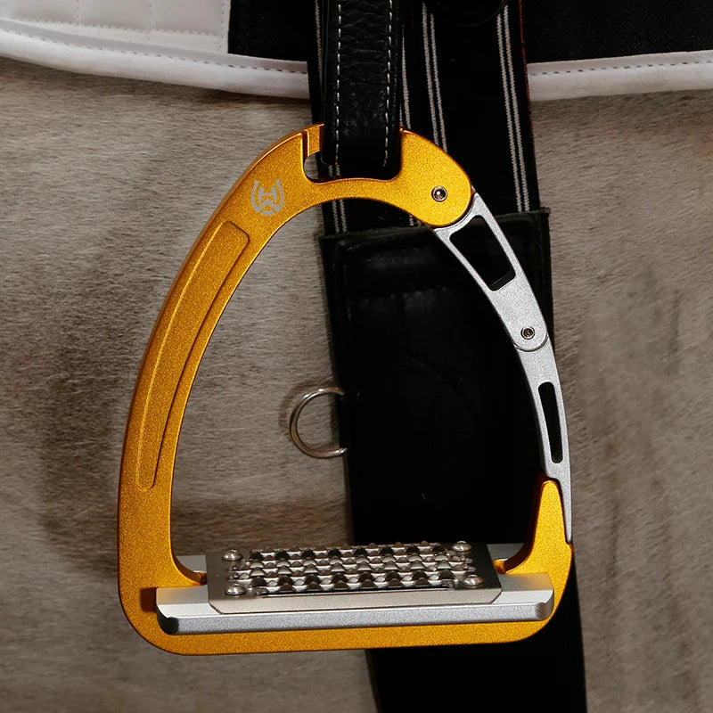 Horseworld Safety Stirrups / Available in Green /Black /Blue / Red / Yellow/ Purple - Ghoddosh