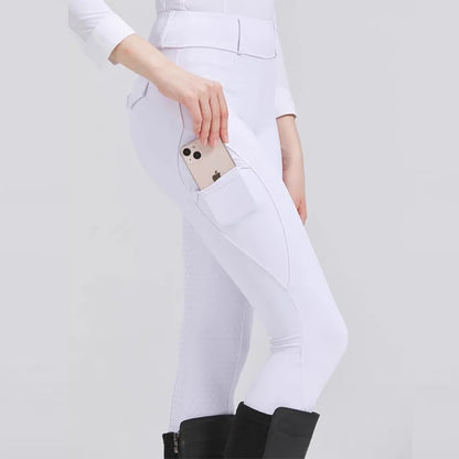 Equestrian Pants for Men & Women   Silicone High Elasticity Riding Pants - Ghoddosh