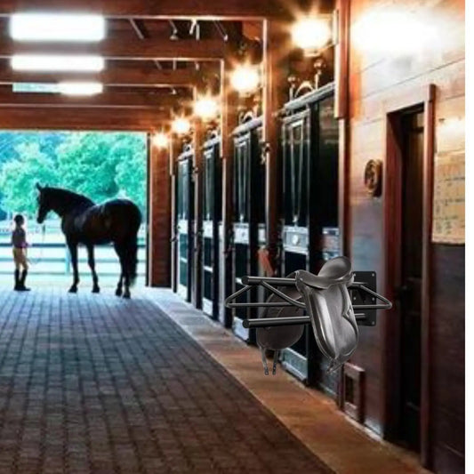Saddle Rack  Portable Stand Display Holder  for Horse Blankets