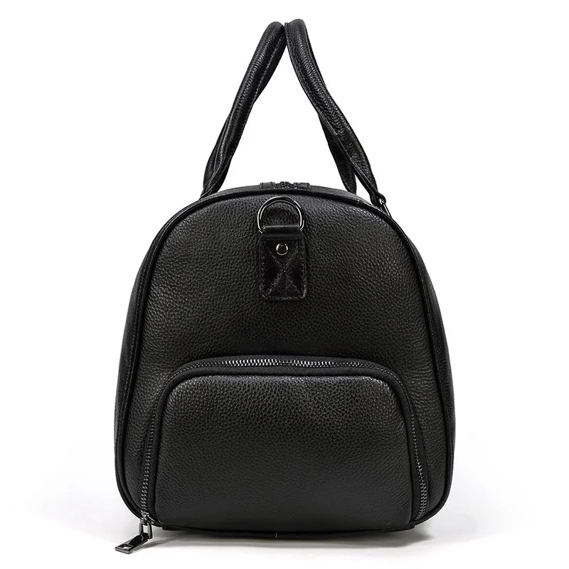 Luxury Genuine Leather Men  Women   Cow Leather Bag - Ghoddosh