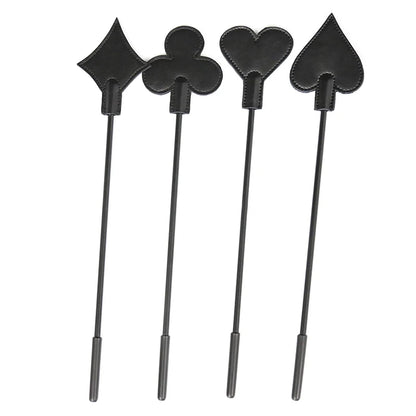 Equestrian / Horse Riding PU Leather Paddle Slapper Whip