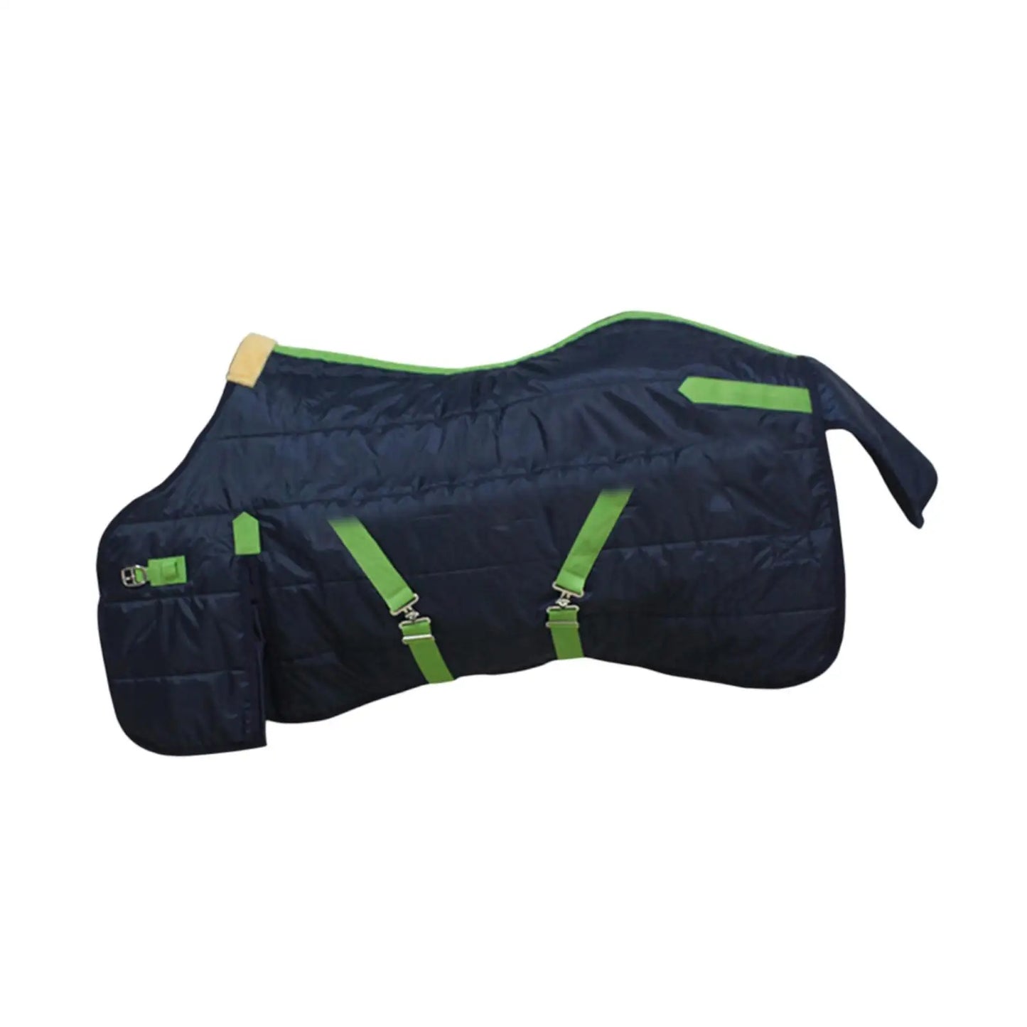 Waterproof Oxford Turnout Horse Rug with Tail & Neck Sheet – Windproof Winter Blanket


