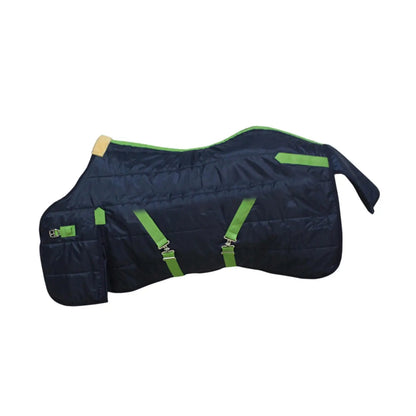 Waterproof Oxford Turnout Horse Rug with Tail & Neck Sheet – Windproof Winter Blanket


