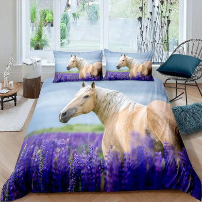 European Style Luxury 3D King Double Bedding Set  Linen Comfortable Duvet Set @ ghoddosh.com