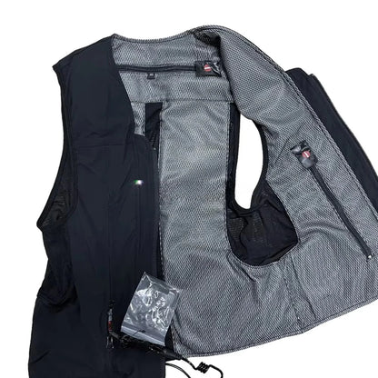 Pro Inflatable Equestrian Air Vest Nylon Spandex Safety Gear for Horseback Riding @ ghoddosh.com 