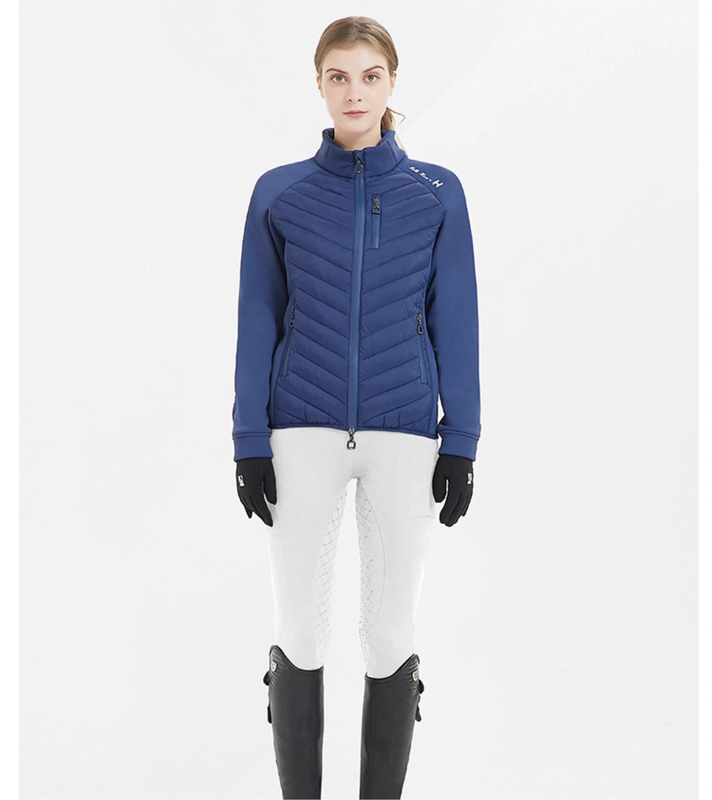 Hello Horse Unisex Equestrian  warm , Lightweight , Horse Riding Training Jacket With Stirrups Zip Shape @ ghoddosh.com