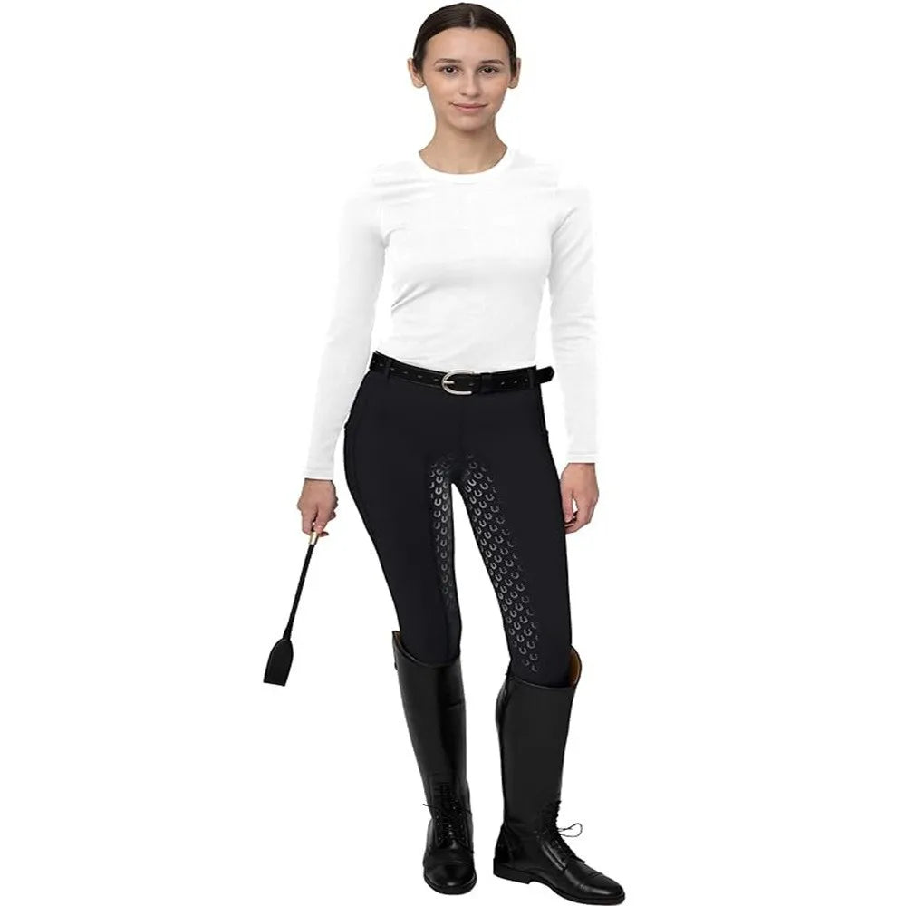 Equestrian non-slip silicone Breeches- Ghoddosh