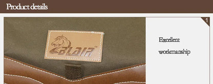 Equestrian Oxford Cloth Waterproof Riding Saddle Bag - Ghoddosh