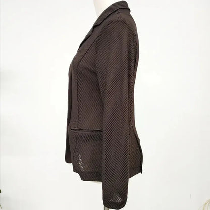 Woman  Breathable Mesh Hole Equestrian / Horse Riding  Jacket