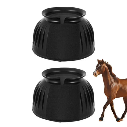 Rubber Bell  Horse Boots   2pcs Soft Equine Protective Boots - Ghoddosh