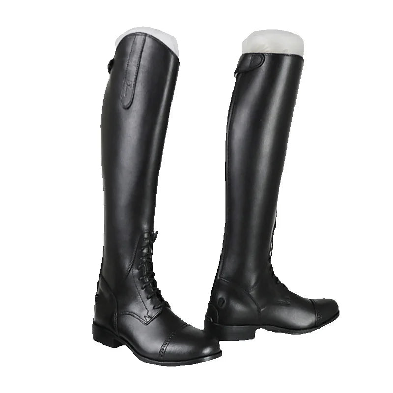Horse Riding  Cow Leather  boots / Equestrian Unisex  Boots . Ghoddosh