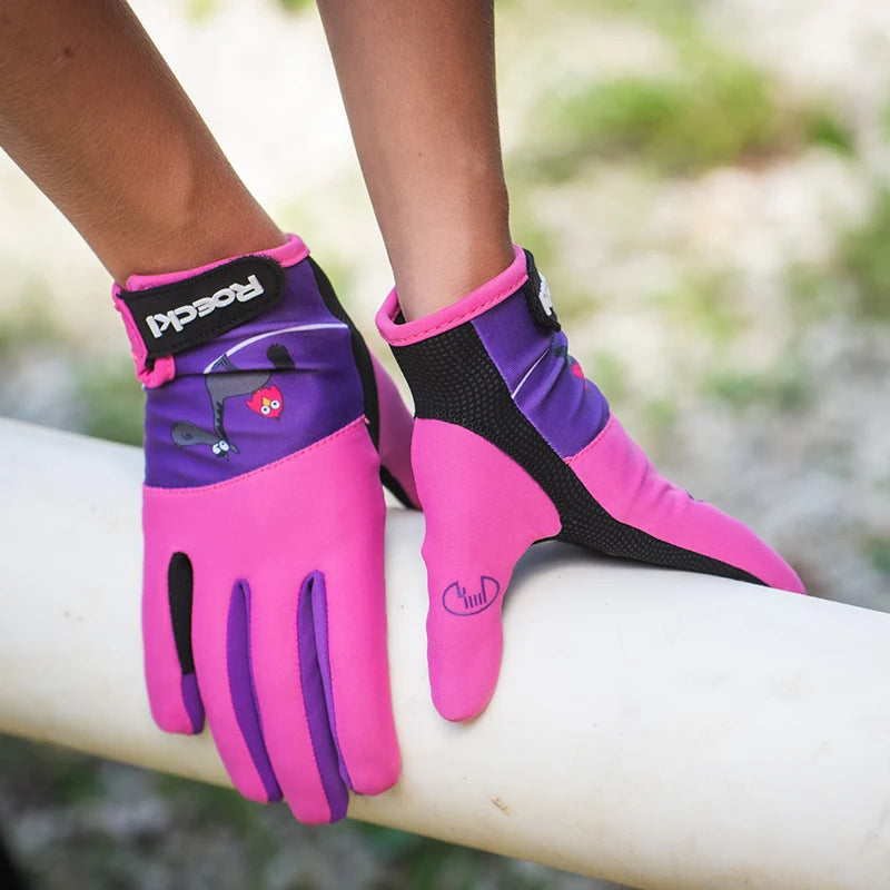 Germany Children's  Riding   Breathable , Anti-slip Gloves . Ghoddosh 