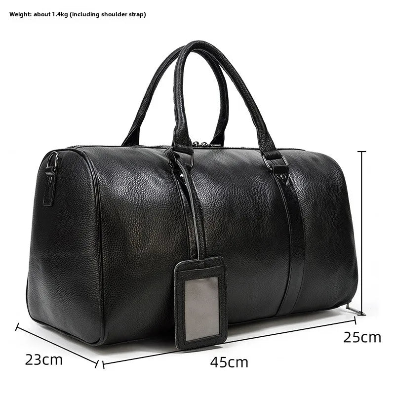 Luxury Genuine Leather Men  Women   Cow Leather Bag - Ghoddosh
